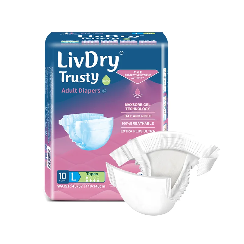 Hot Selling Disposable Adult Diapers Unisex Manufacturer Wholesale Customized OEM For Elderly People