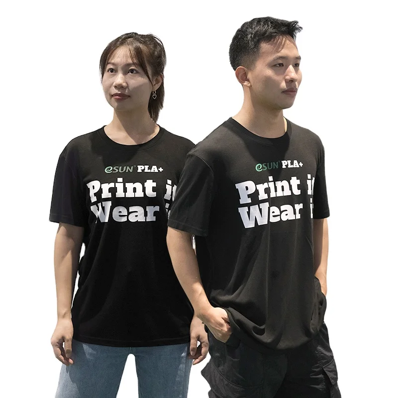 eSUN OEM/ODM Biodegradable Eco-friendly Custom Printnng PLA T-Shirt