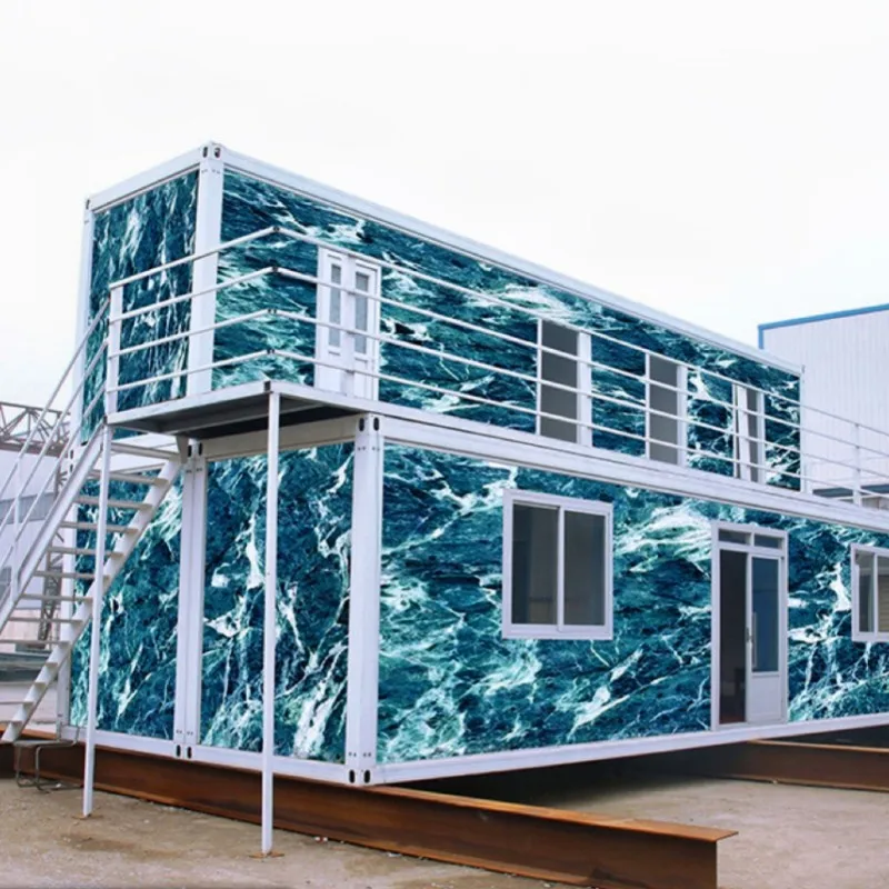 Quick installation Customized Folding Prefab Homes Foldable prefabricated Container Office