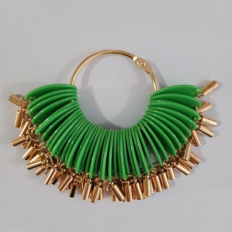 Hair Swatches for Testing Color Hair Coloring Rings/Card Hair Dye Charts Salon Hairdressing