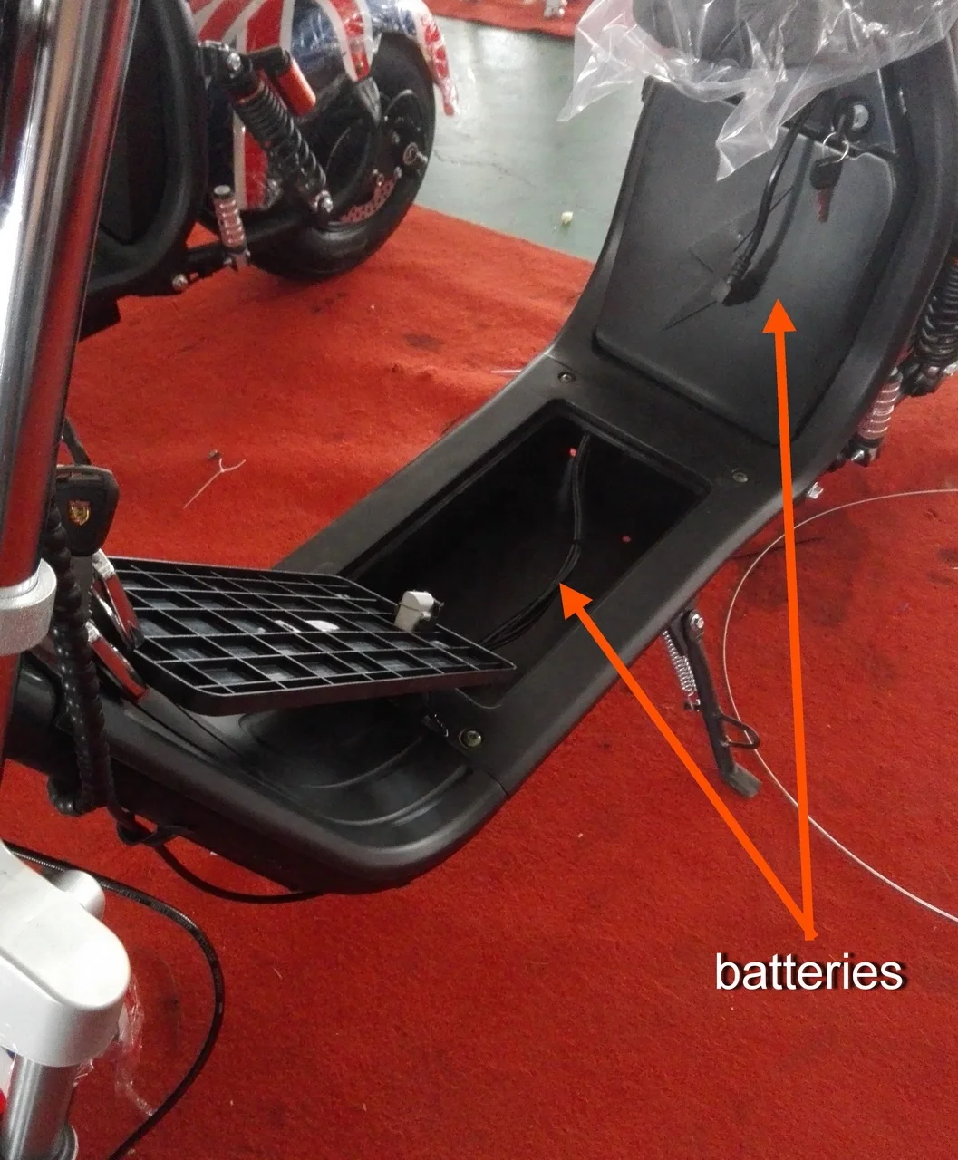 smart two wheels citycoco electric scooter with 12 inch aluminum hub wheel