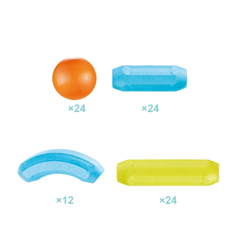 84PCS Smart 3D Magnetic Ball Rod Assembly Building Blocks Magnetic Balls And Stick Educational Magnetic Toys For Kids