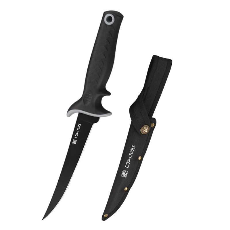Multi-Function 7 inch 9 inch Fillet Knives Non-Slip Soft Handle Stainless Steel Fishing Knife With Kitchen Outdoor Camping Use