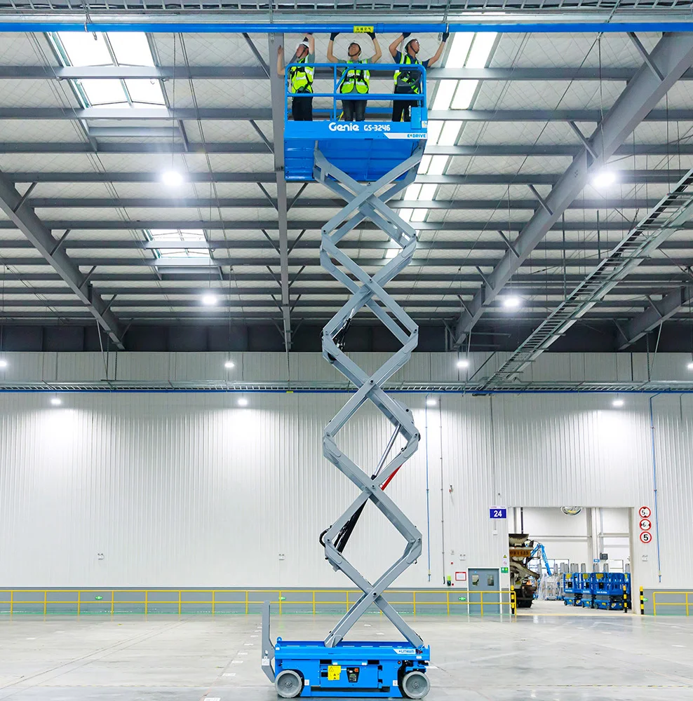 Гидравлическая подъемная платформа гусеничная ножничная GS-3246 для дешевой продажи