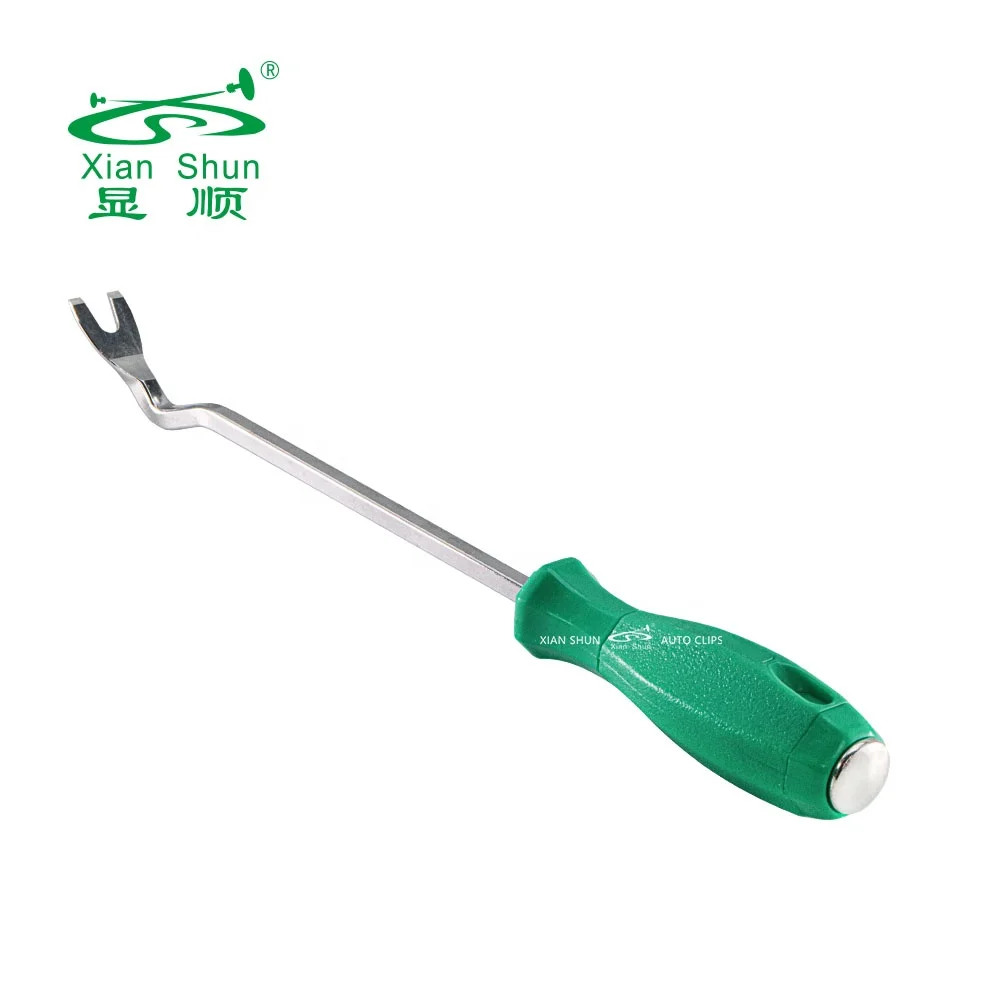 Auto Trim Removal Tool Set Door Trim Remover Kit Easy To Remove Plastic Fastener Clips Steel spanner