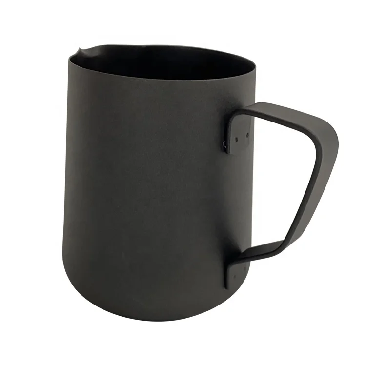 
Coffee Latte Art Pot Milk Bubble Mug Cusp Mouth Cup Fancy Milk Jar Metal Fashionable 
