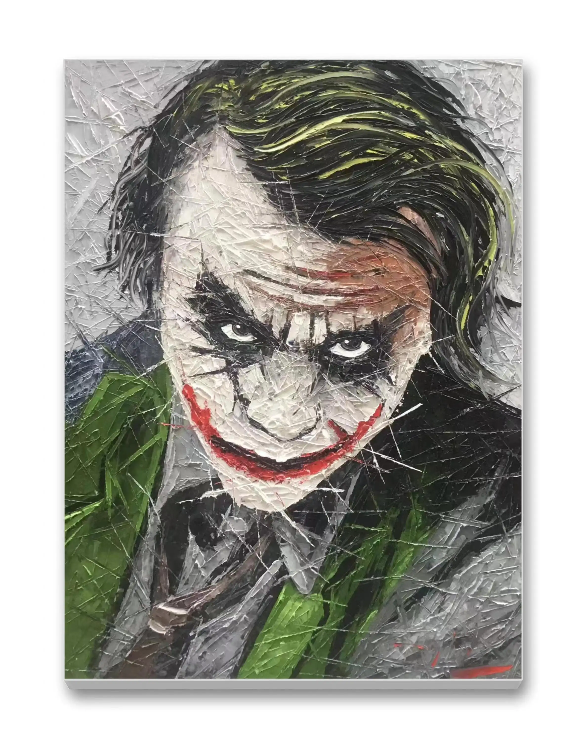 Original oil painting custom artistic picture handmade oil painting motion abstract art Knife painting Thick texture buffoon