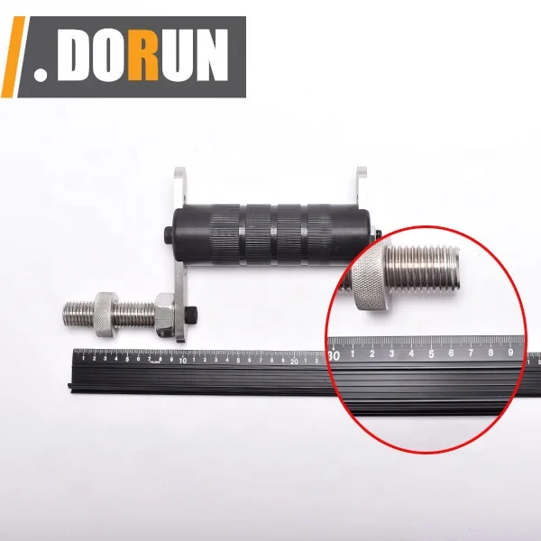 Adjustable Arm Wrestling Length Eccentric Gear Roller Dumbbell Bar and Weight Loading Pin & Heavy-Duty Carabiner