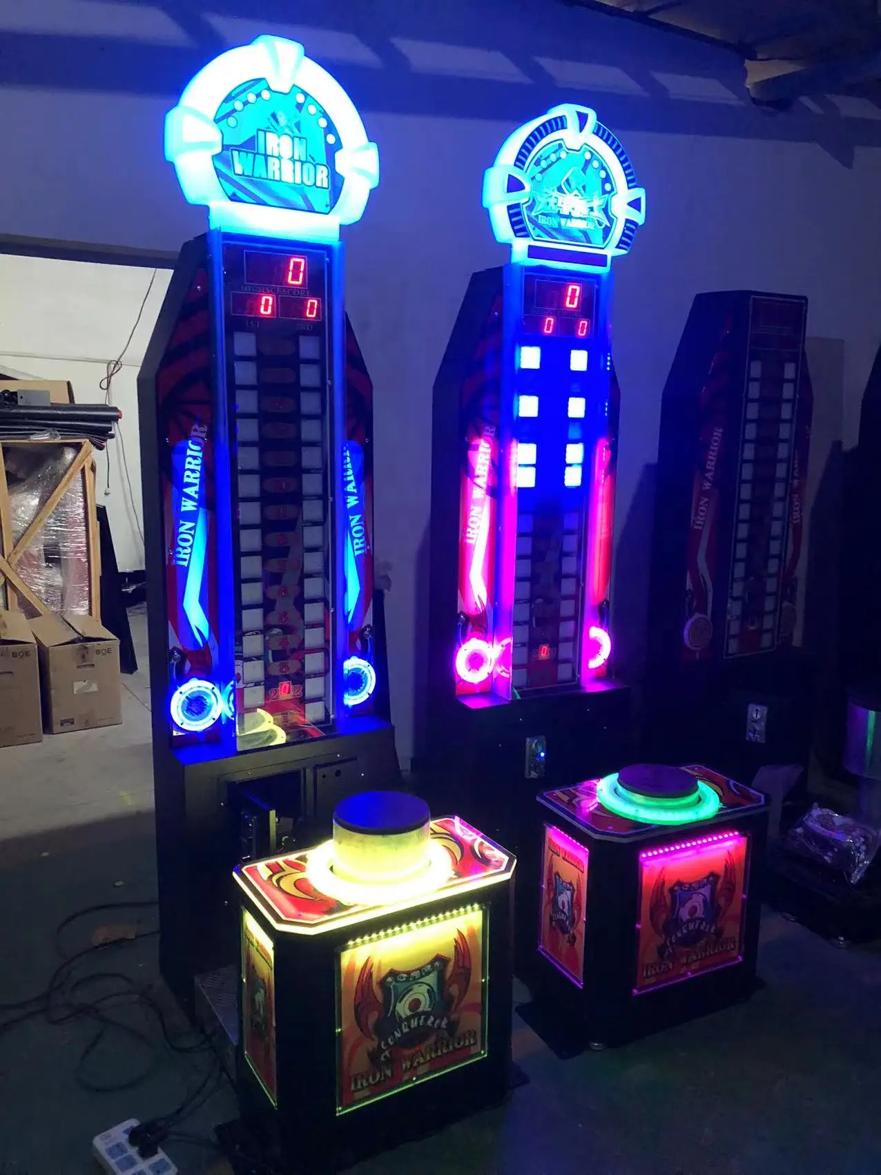 Riteng customization Boxing Game Machine Sport Training Force Boxing Punch Machine