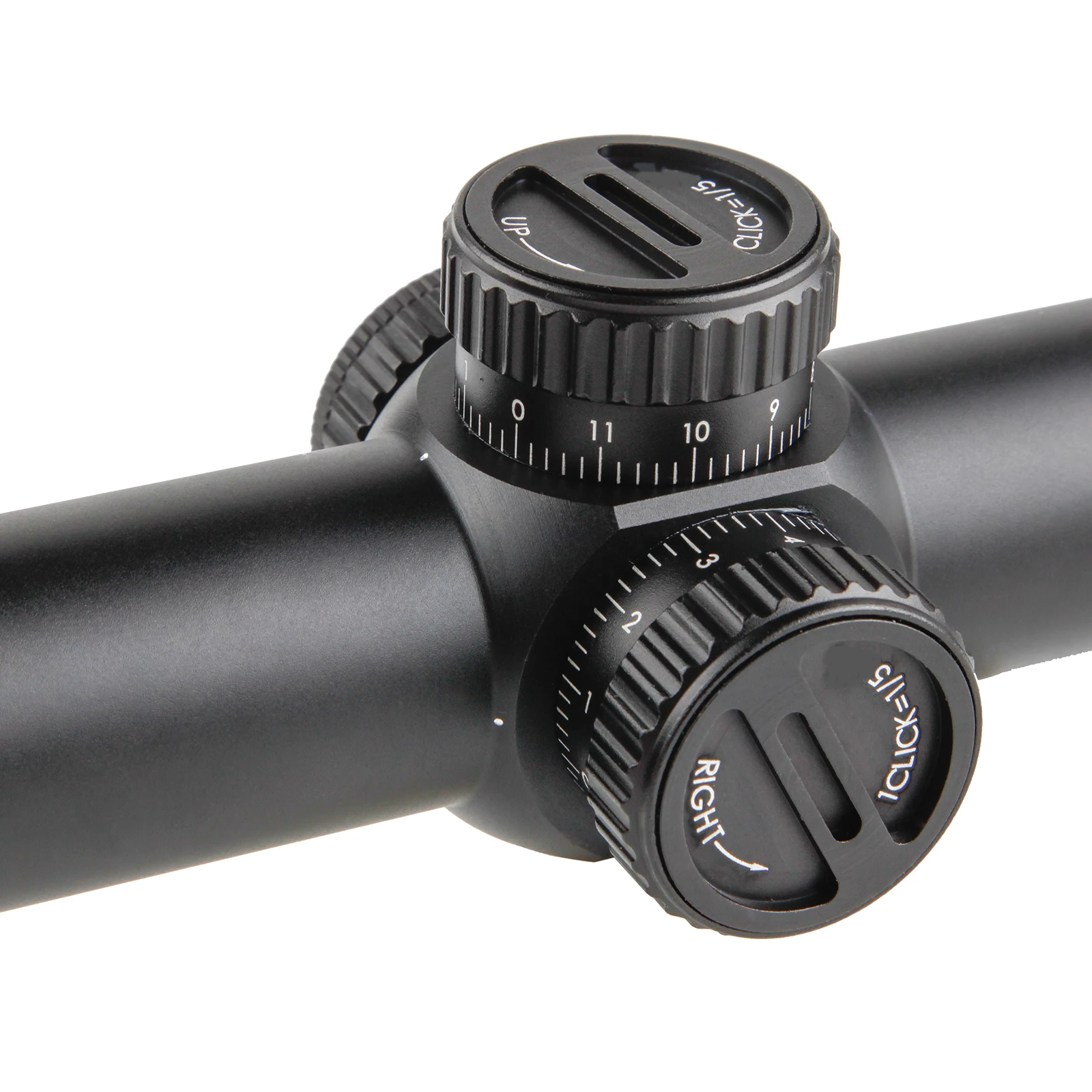 Marcool LPVO 1-6x24 Compact Scope Wide Field View Edgeless Optics Red Dot Laser Waterproof Versatile Tactical Hunting