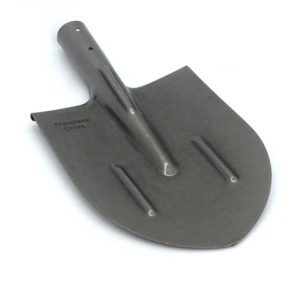 railway steel with round shovel, steel material for Russian market