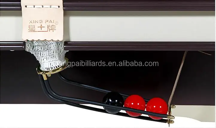 Steel Cushion Tournament Snooker Table Star Snooker Table Full Size Xingpai Official XW101-12S 12ft LED Lighting Stone Unisex