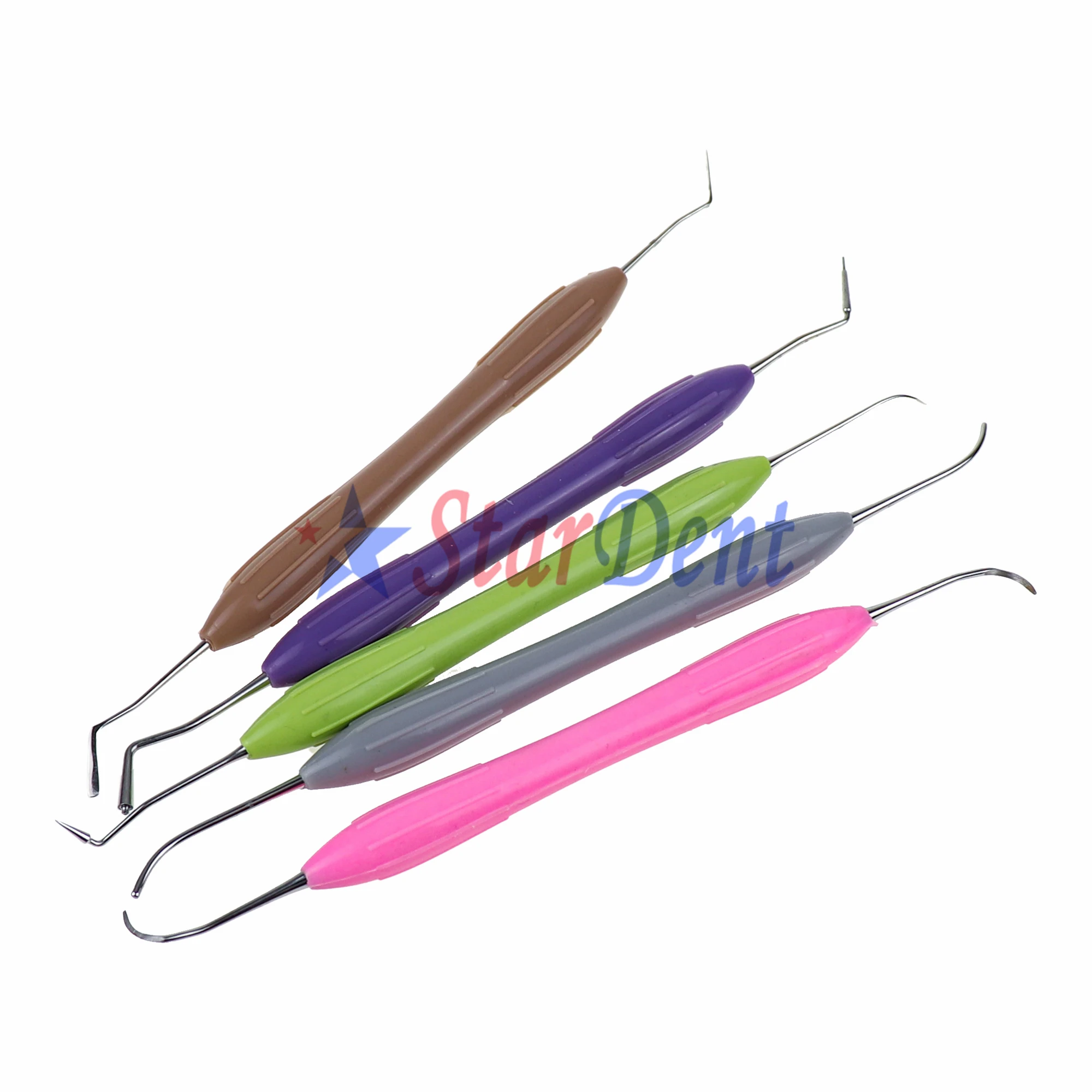 Dental Ultimate periodontal instruments in metallurgy 5pcs a set with nice black package