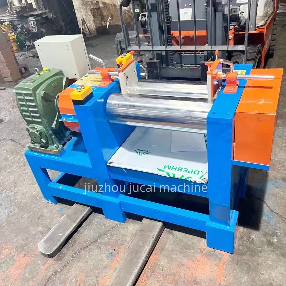 XK Series Rubber two rollers open mixing mill machinery/single or double shaft rubber mixing mill