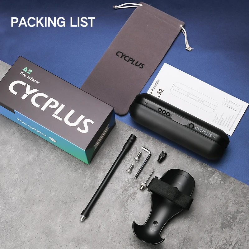 CYCPLUS A2 Road Mountain bike air pump digital bicycle pump battery bike pump