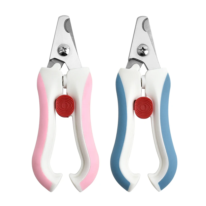 Safe and durable pet nail scissors Large dog nail scissors pet cleaning supplies