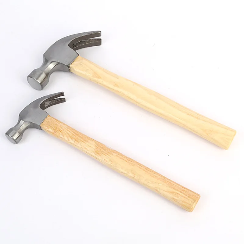 Hammer factory wholesale steel forged ball peen hammer with wooden handle