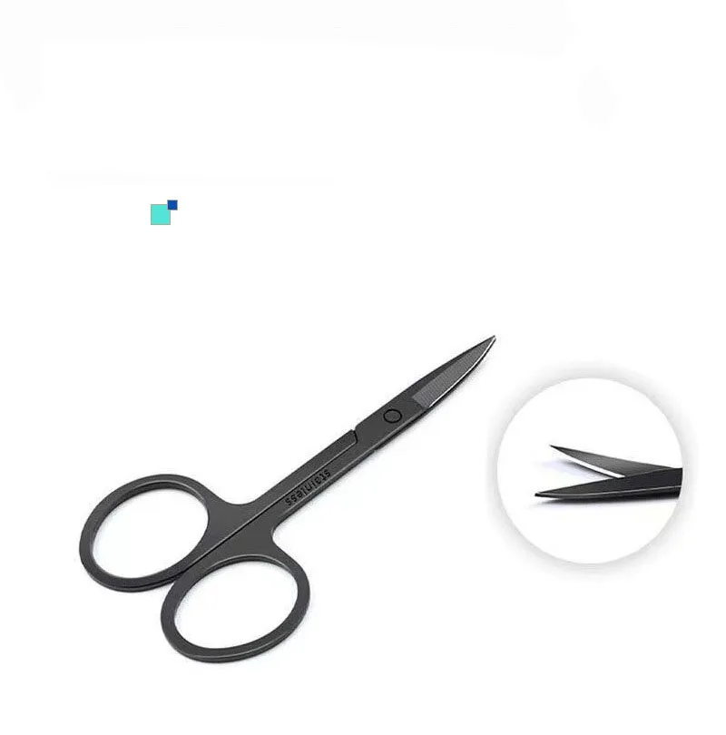 Black Color 18 16 12 10 7pcs Nail Clipper Set Manicure & Pedicure Set Kit Finger Foot Care Set Gift