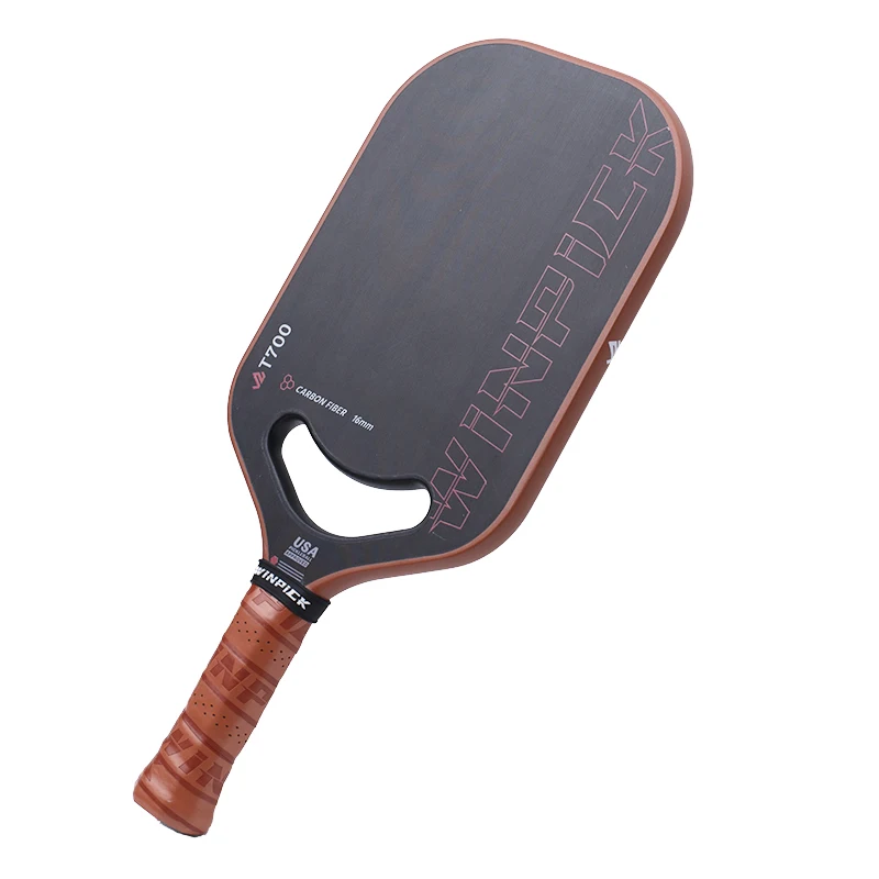 Новый популярный Pickleball Paddle USAPA одобренный турнир T700 термоформованные 16 мм Pickleball Paddles графитовые поверхности