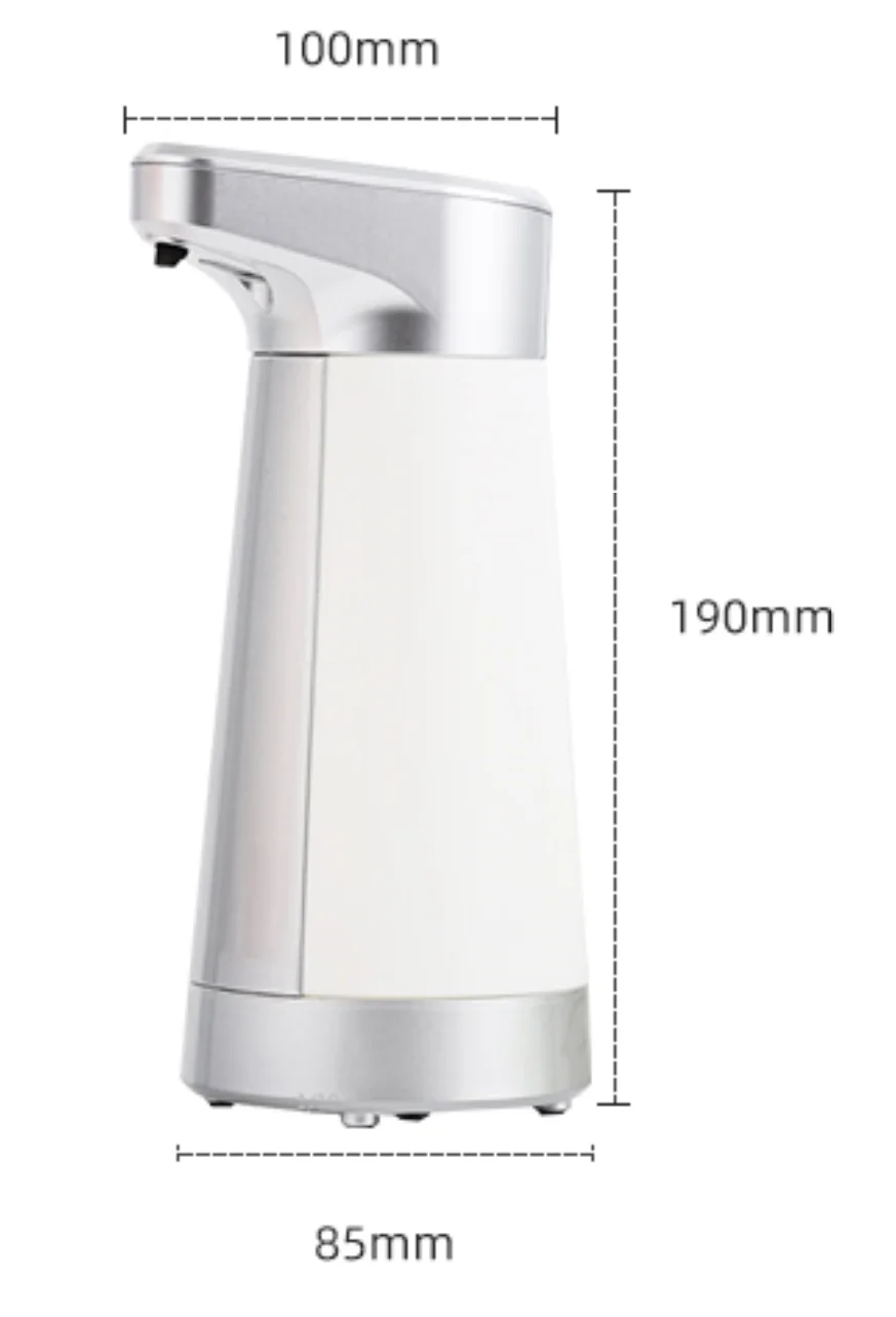 
Get D 2020 Wall Mounted Electric Automatic Soap Dispenser Alcohol Dispenser Sensor Induction Wash Hand Machine 