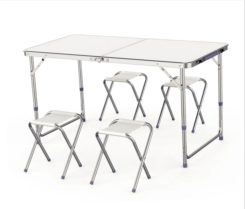 Складной складной портативный садовый стол из ротанга