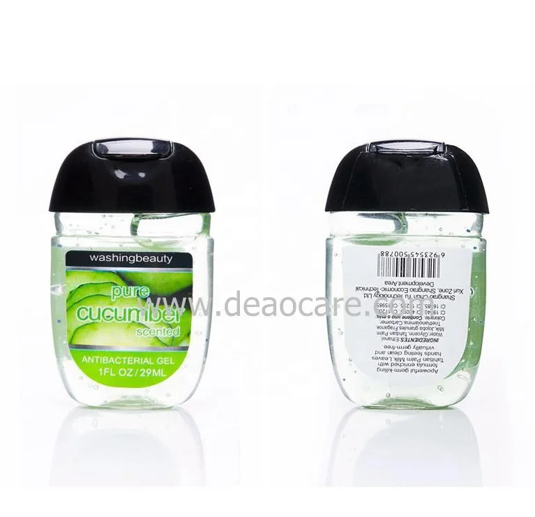 1oz 30ml Portable Anti-Bacterial Hand Cleansing Gel Sanitizers Red Apple