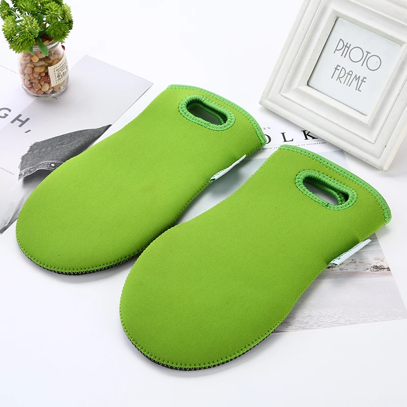 Custom home house neoprene oven mitts kitchen tools protective oven gloves