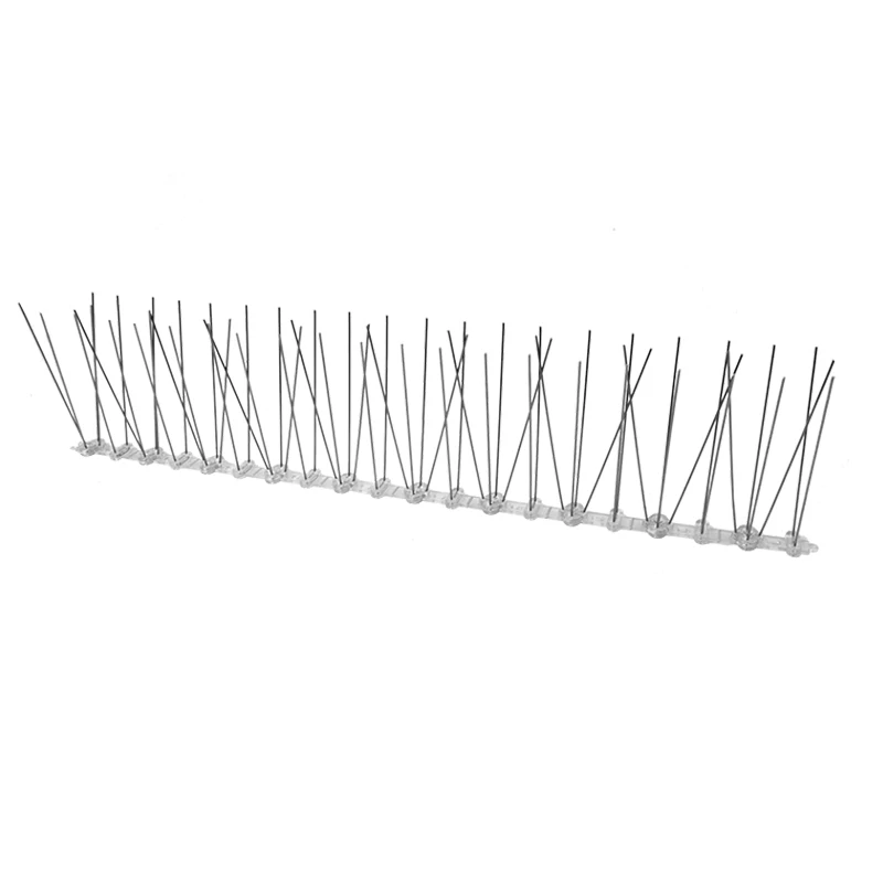  Bird Spikes for Pigeons Small Birds Cover 16 Feet Deterrent Stainless Steel Anti Fence Roof