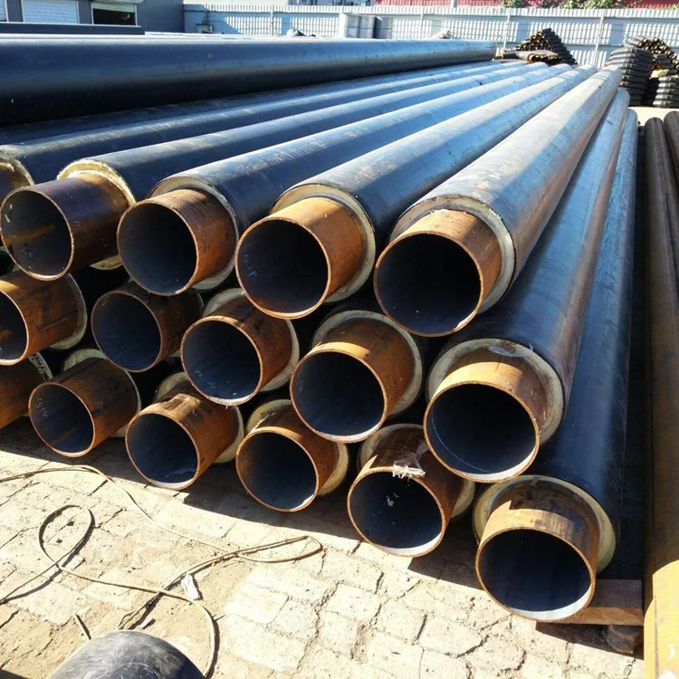 
Pre-Insulated Steel Pipe Polyurethane Foam Insulation and HDPE Jacket 