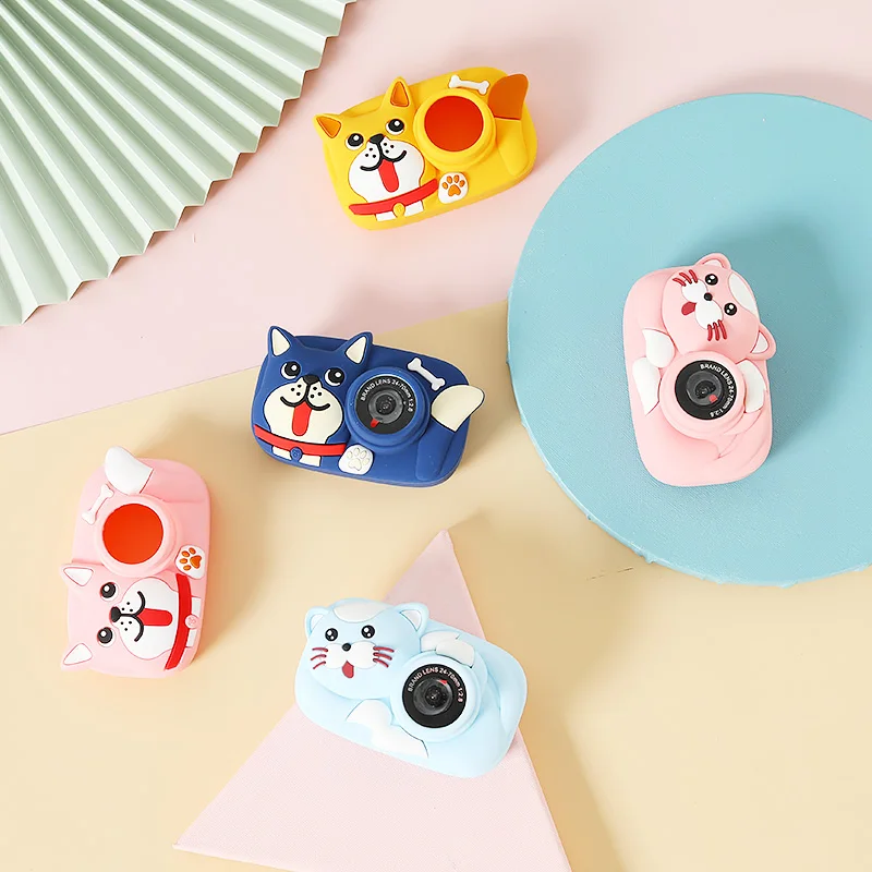 Детские игрушки для детей 2,4 дюймовый экран двойной объектив 26 МП мини цифровая камера для детей