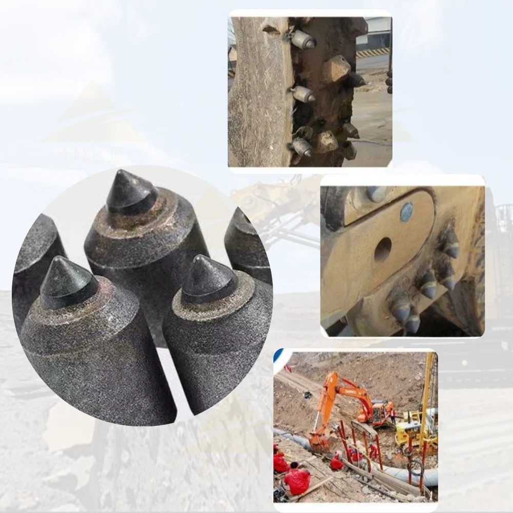 HDD reamer bit pilot Drilling tools RT2 RT1 BR2 BR1 Horizontal Directional Drilling weld on carbide teeth cutter