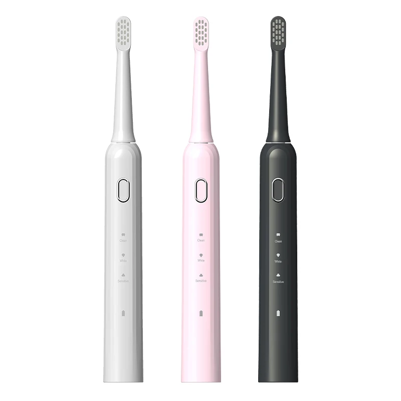 
2020 New Supecare Rechargeable Adult IPX7 Waterproof 3 modes USB Electric Toothbrush Sonic Toothbrush 