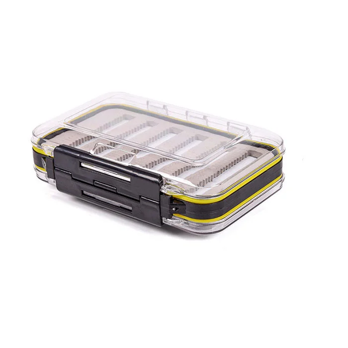HAWKLURE Double sided fishing accessories storage box portable outdoor fishing gear Lu Ya fishing tackle box