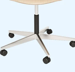 ESCO Woodenx-N plywood classroom chair with casters