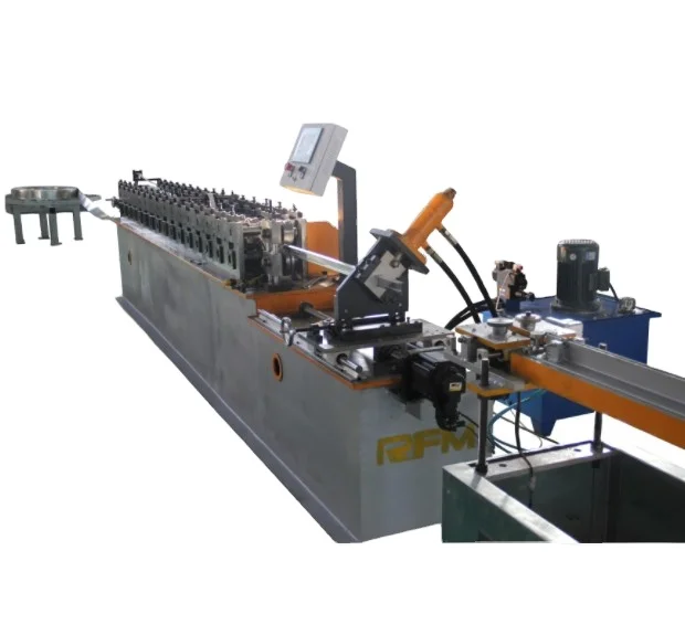Fully Auto False Ceiling Main T Grid Cross T Grid Grid T Runner Roll Forming Machine Line
