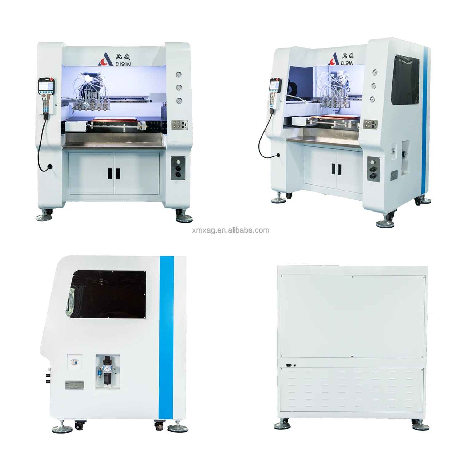 6/8/10 Heads Suction With High Precision  glue dispensing decorative rhinestone  inlaying machine