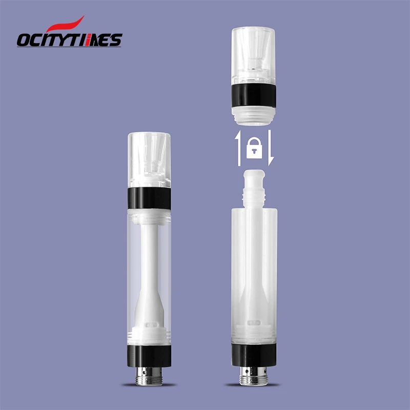 2021 Hot sale vape cartridge empty 1ml wholesale ceramic push in vape pen cartridges