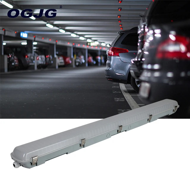 1.2m 40W 50W 60W Waterproof IK08 IP65 LED Batten Triproof Light for Indoor Use