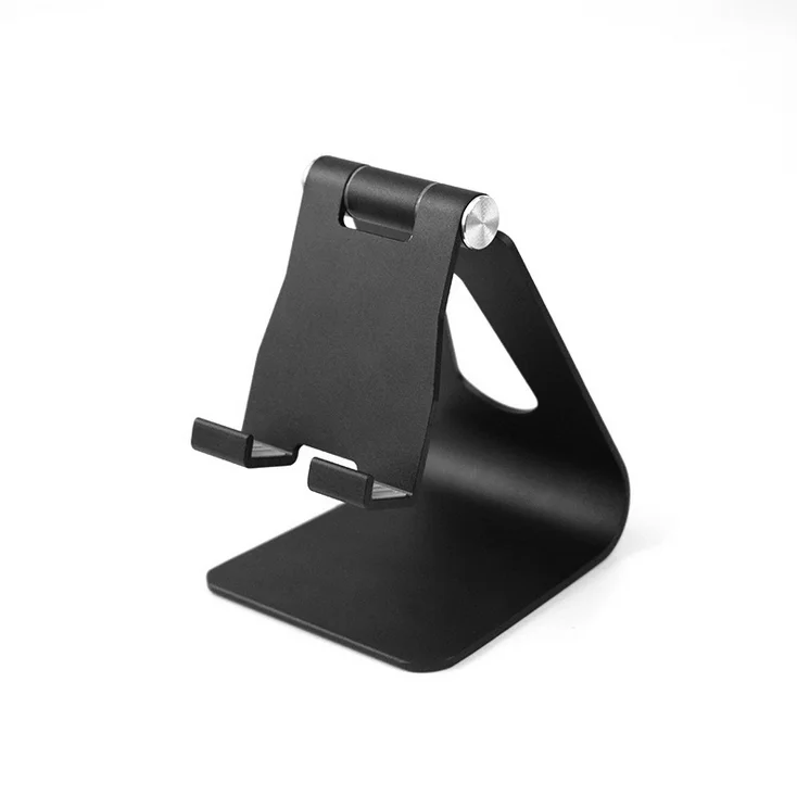 High Quality Low Price Custom Adjustable Angle Vertical Aluminum Alloy Phone/Tablet Stand