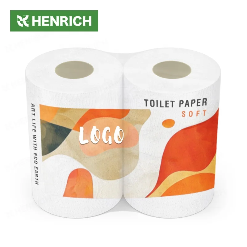 High Quality TAD Best Quality Toilet Tissue Paper Cholrine Free Toilet Paper Custom Logo Toilet Roll