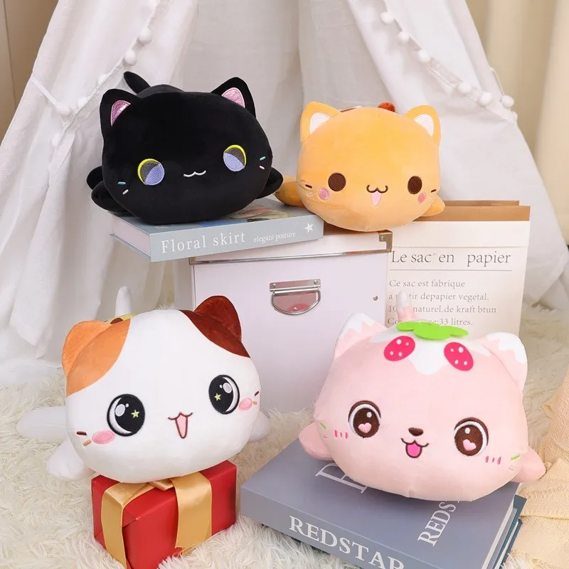 Новое поступление плюшевая игрушка плюшевый Кот милый котенок кукла кровать Спящая подушка детский подарок на день рождения