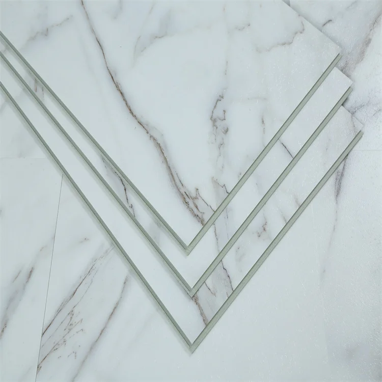 Stone plastic Luxury flooring Piso de vinilo SPC flooring  4mm 5mm  6mm