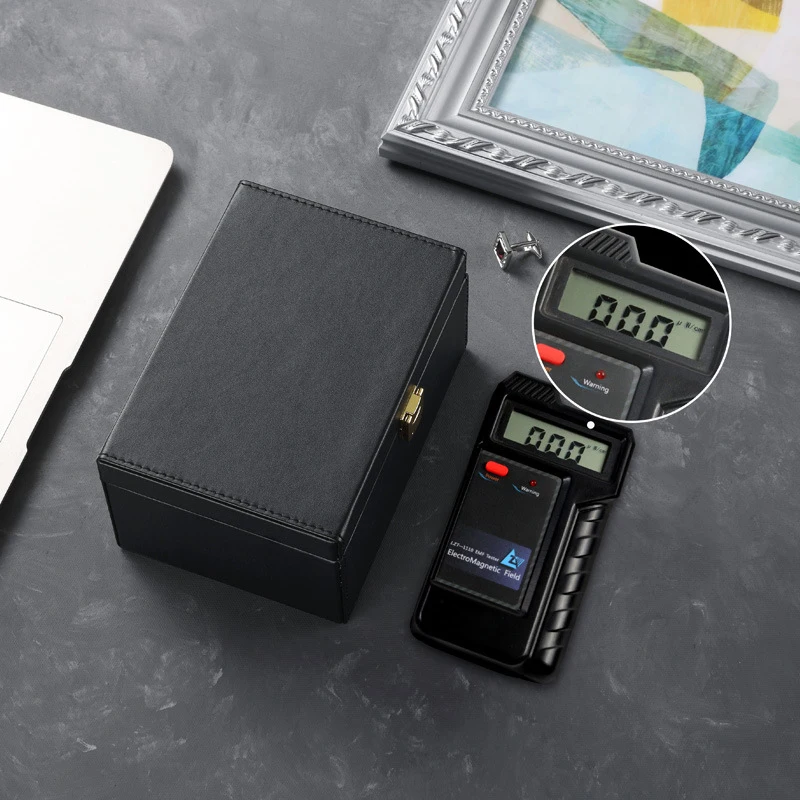 Quality PU Leather RFID Signal Blocking Faraday Box Shielding for Phone Key