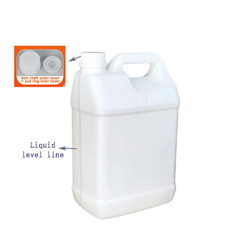 manufacturer hdpe 15Liter square food grade oil drum empty Plastic bucket jerry can With Screw cap