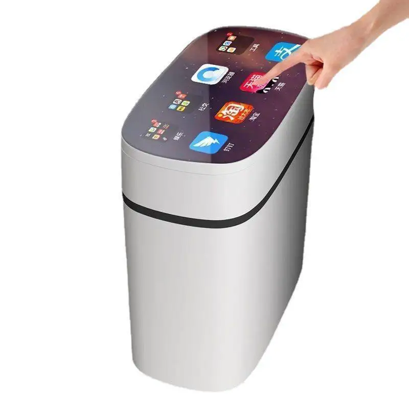 Smart automatic sensor intelligent, kitchen plastic bathroom touchless hotel rubbish trash waste garbage bins sensing trash can/