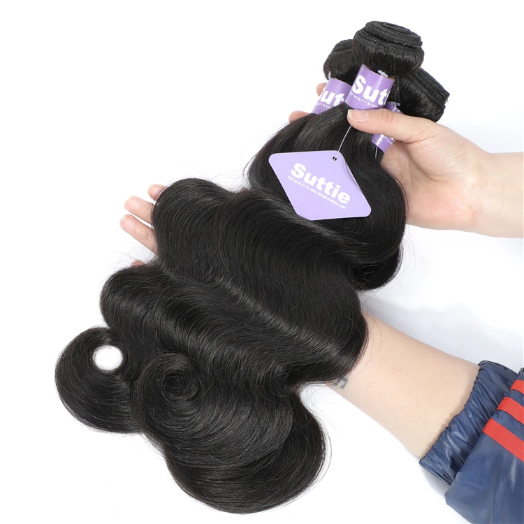 9A Grade Brazilian Human Hair Body Wave Hair Bundles Unprocessed Raw Human Hair