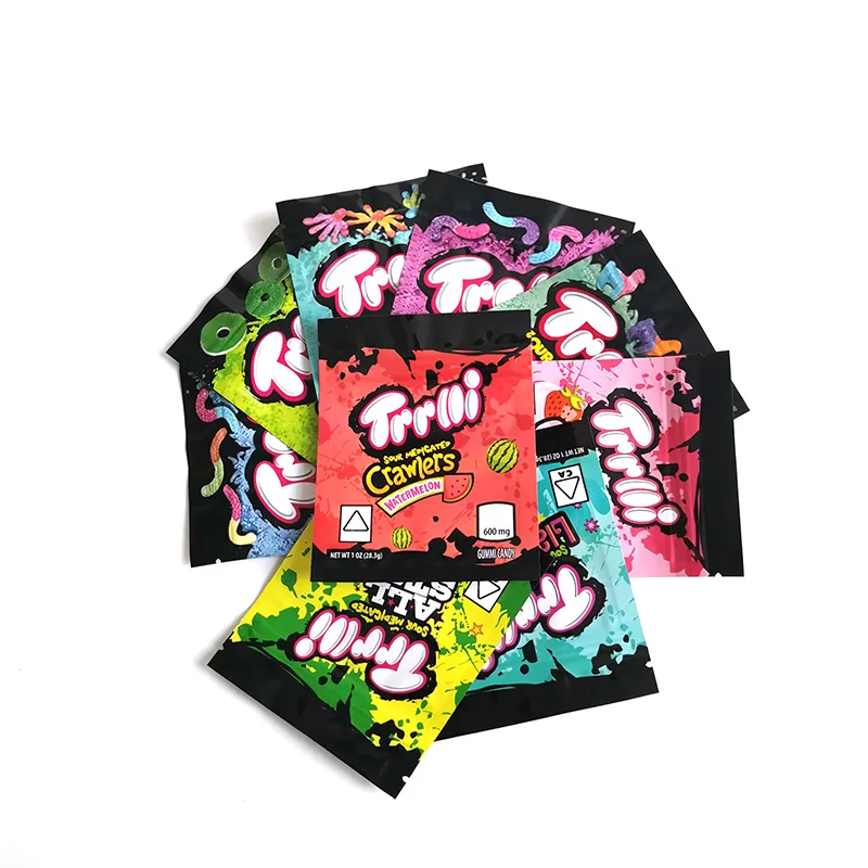 
stoner dummies medicated skittles stoney patch mylar baggies weed doublemint stoney patch edibles packaging bags 