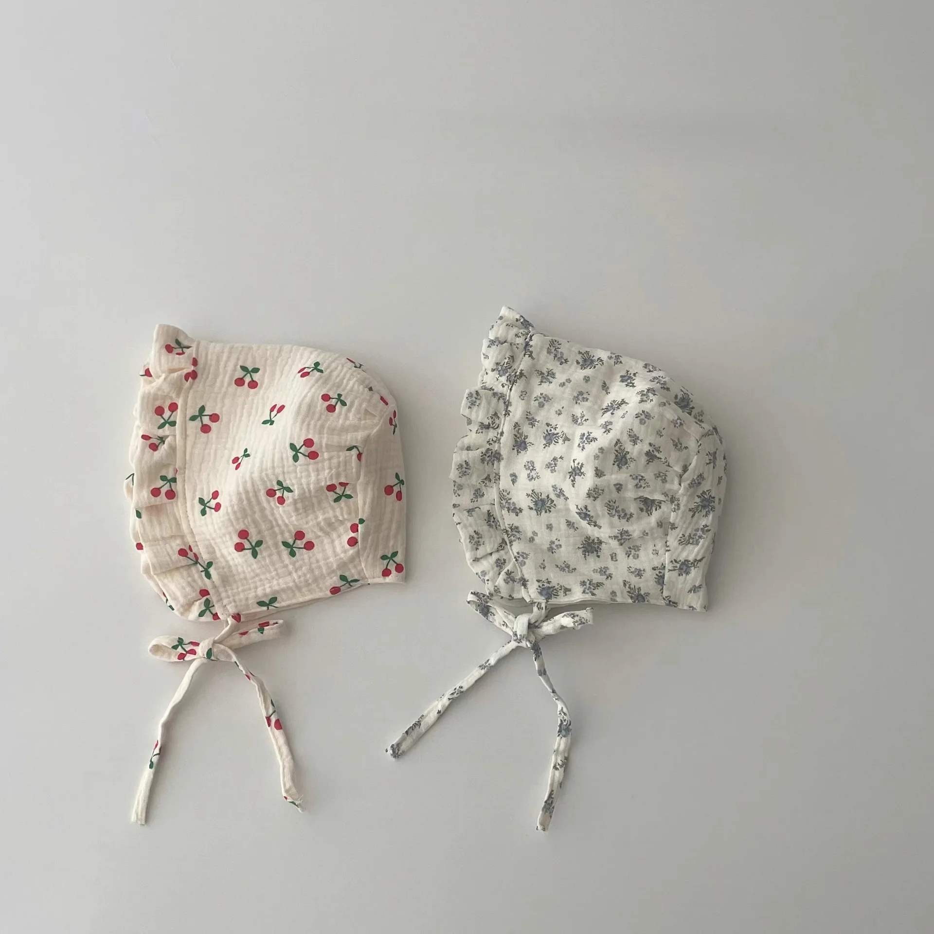 baby hat 2024 ins Fashionable floral baby girl newborn baby beanie cap wholesale