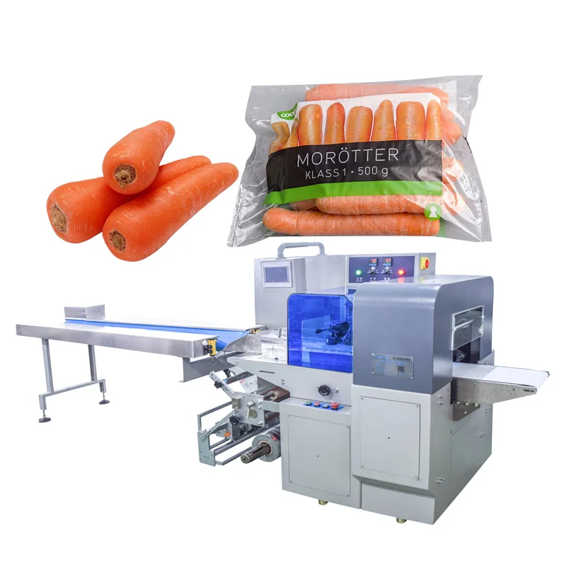 Automatic fruit and vegetable packing machine