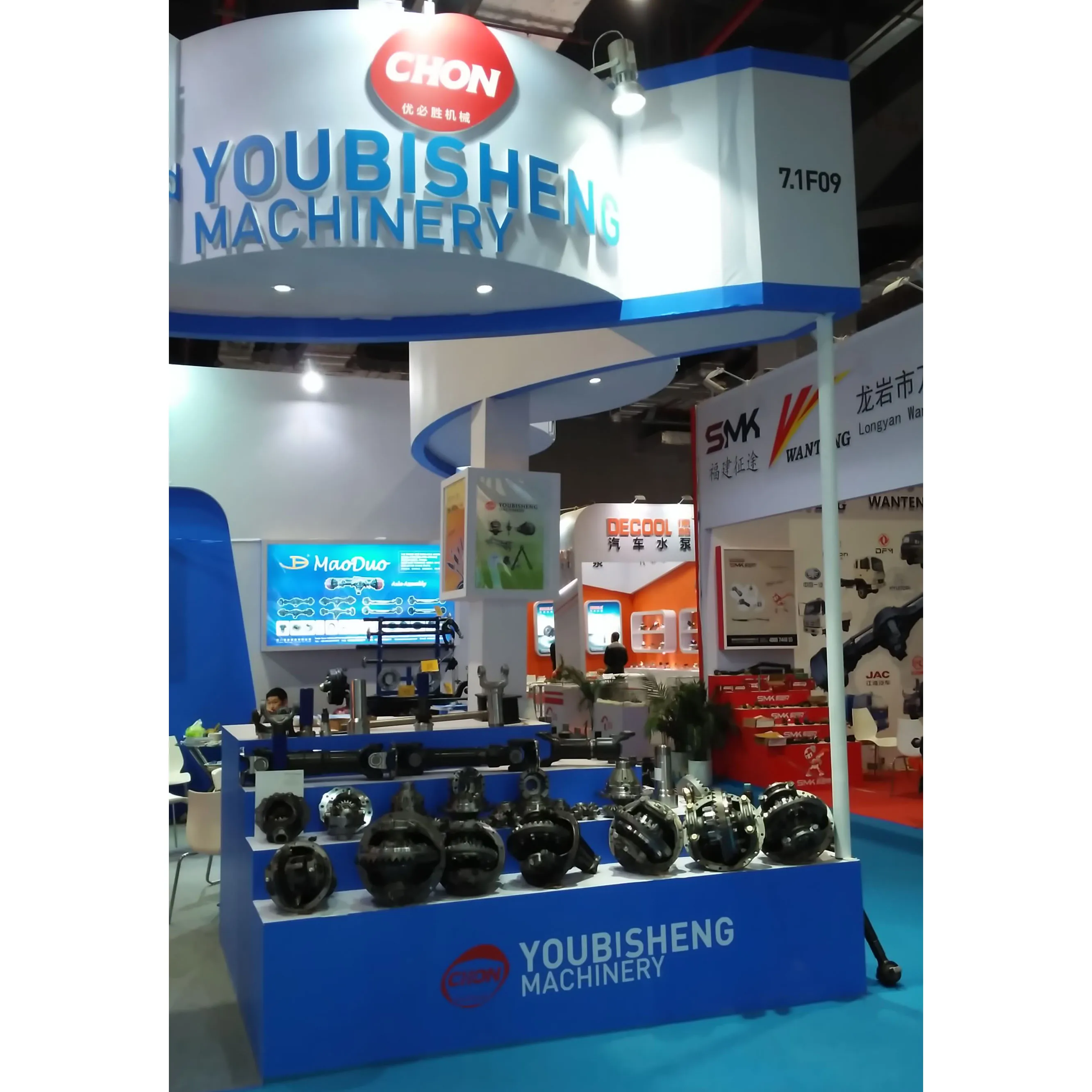 CHON YBS Toyotas High Quality Land Cruiser Prado 120 Parts Auto Spare Front Rear Differential Assy Assemble Carrier